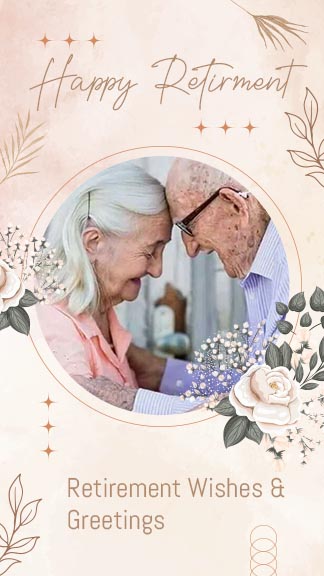 Get Happy Retirement Greeting Instagram Story Template