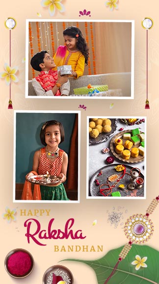 Happy Raksha Bandhan Traditional Instagram Story