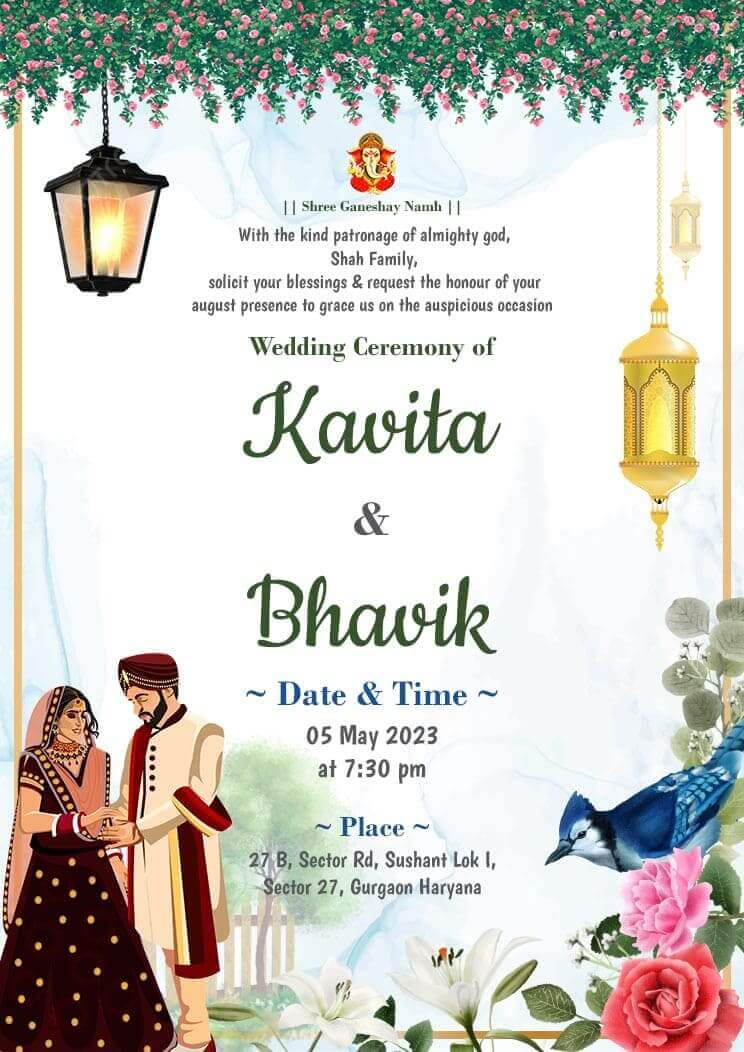 Download Indian Wedding Invitation