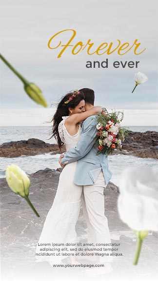 Download Wedding Instagram Story Template