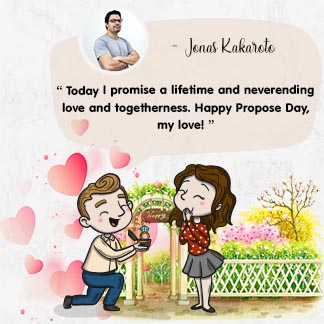 Happy Propose Day Quote Post