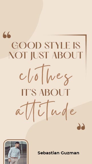 Cream Background With Modern Instagram Story Attitude Quotes Maker Template