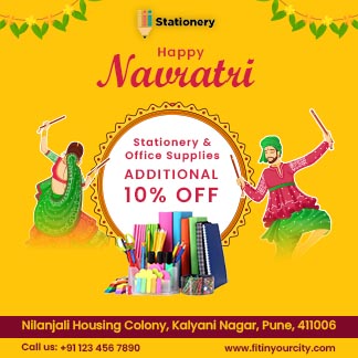 Happy Navratri Branding Post