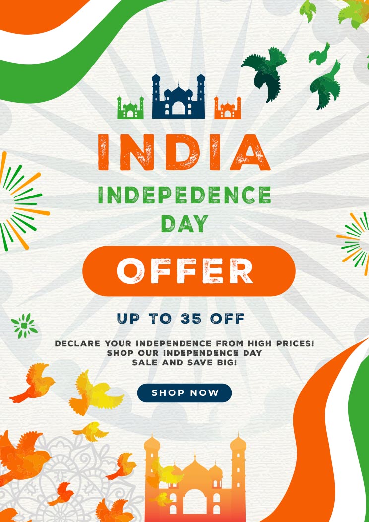 Happy Independence Day Offer Flyer Template