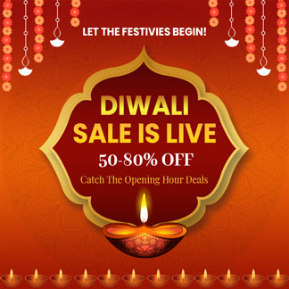 Diwali Sale Offers Instagram Post Template