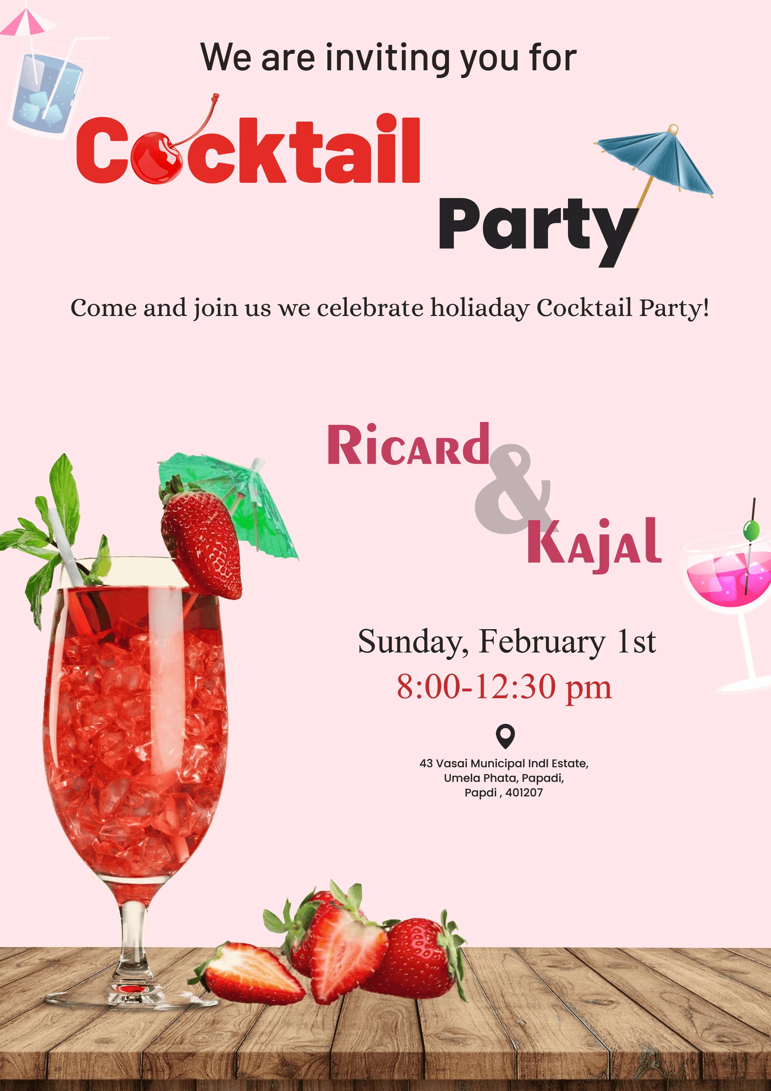 Free Party Invitation Flyer