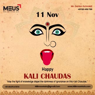 Happy Kali Chaudas Instagram Daily Brading Post Templates