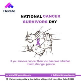 National Cancer Survivors Day Branding Post