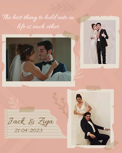 Love Photo Collage Story Template