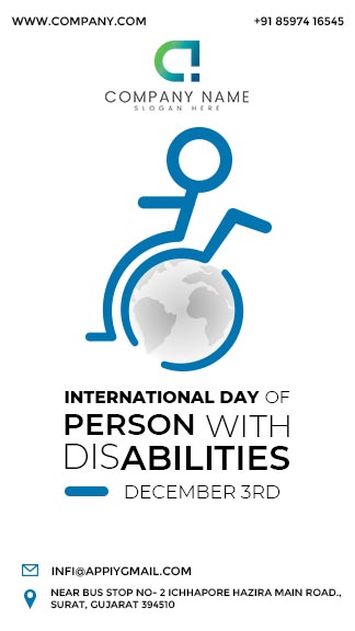 International Disabilities Day Instagram Story Template