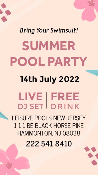 Captivating Summer Pool Party Flyer Templet