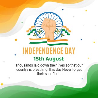 India Independence Day Quotes Instagram Post