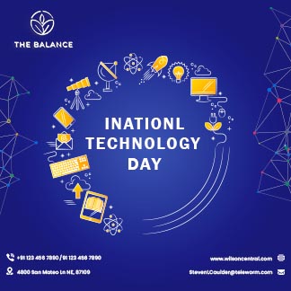 National Technology Day Daily Branding Post Free