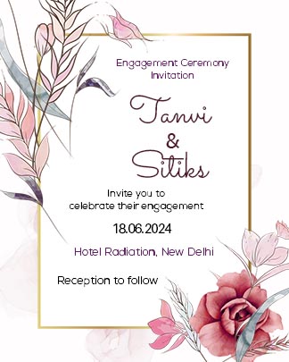 Download Engagement Invitation Free Card
