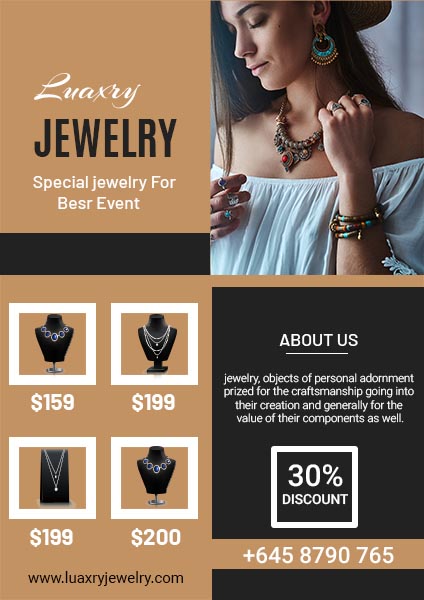 Free Jewelery Offer Poster