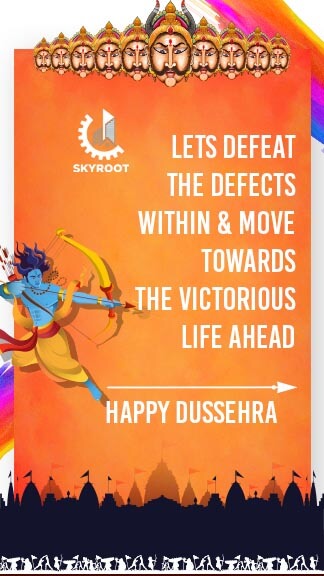 Dussehra Quote Story Poster