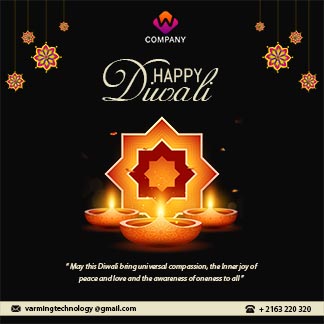 Happy Diwali Branding Instagram Post