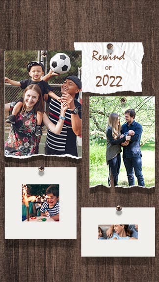 Simple Photo Collage Instagram Story Template