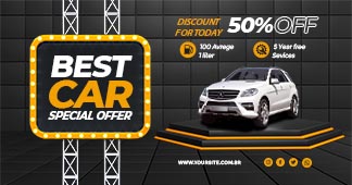 Car Special Offer Poster