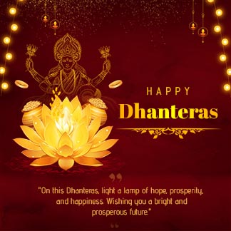 Dhanteras Quotes Post For Instagram