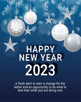 New Year Wish Social Media Post