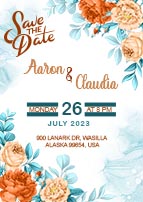Wedding Save The Date Card