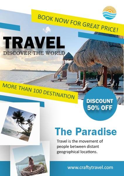Tour And Travel Discount Flyer
