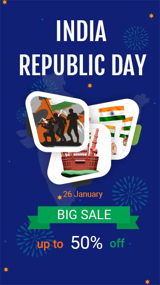 Republic Day Offer Instagram Story Template