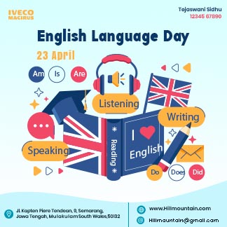 English Language Day Instagram Daily Post