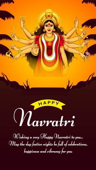 Free Navratri Instagram Story Quotes