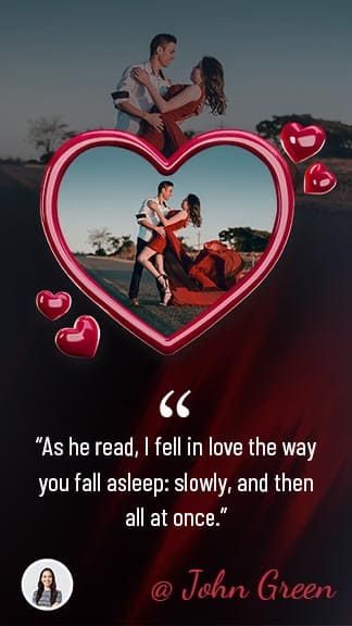Love Quotes Instagram Story Template