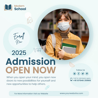 Download Admission Open Template