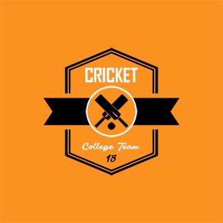Cricket Team Logo Template