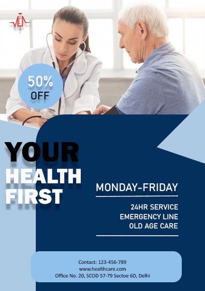 Free Health Service Offer Flyer