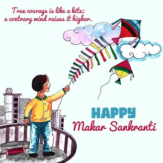 Happy Makar Sankranti Free Instagram Post