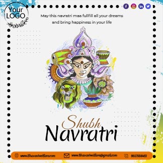 Download Shubh Navratri Branding Instagram Post