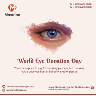 World Eye Donation Day Daily Branding Post Free