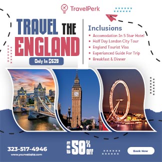 Travel Booking Offer Instagram Post Template