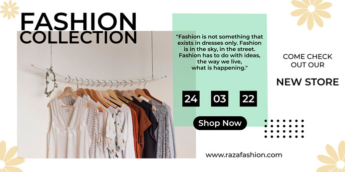 Fashion Collection Store Banner