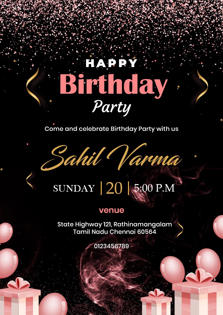 Birthday Party Celebration Luxury
