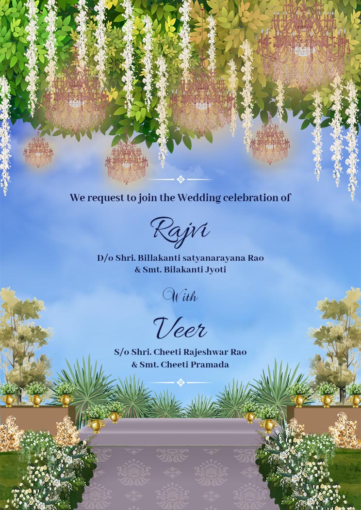 Wedding Invitation Traditional Templates