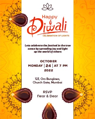 Download Diwali Invitation Template