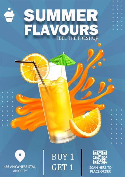Download Summer Drink Poster