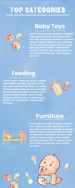Download Baby Infographics Template