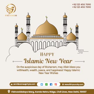 Happy Islamic New Year Daily Branding Post