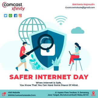 Safer Internet Day Daily Branding Post Template