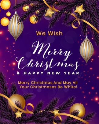Merry Christmas Wishes Social Media Post