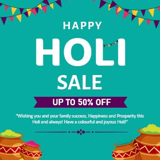 Happy Holi Sale Instagram Post