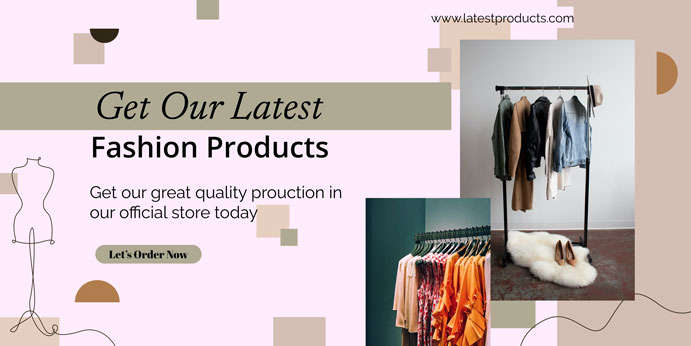Classic Fashion Product Order Banner