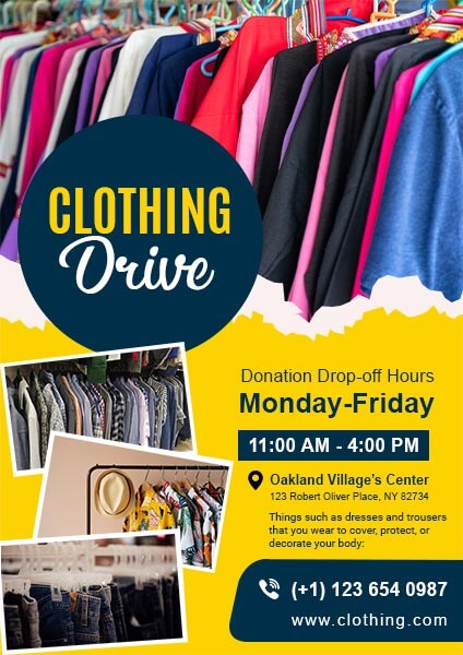 Download Clothing Donation Poster